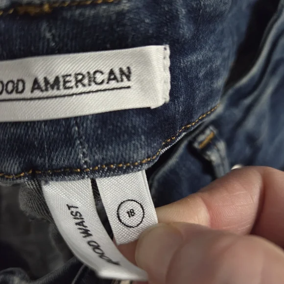 Good American Good Waist Skinny Jeans Women's Size 18 - Picture 7 of 9